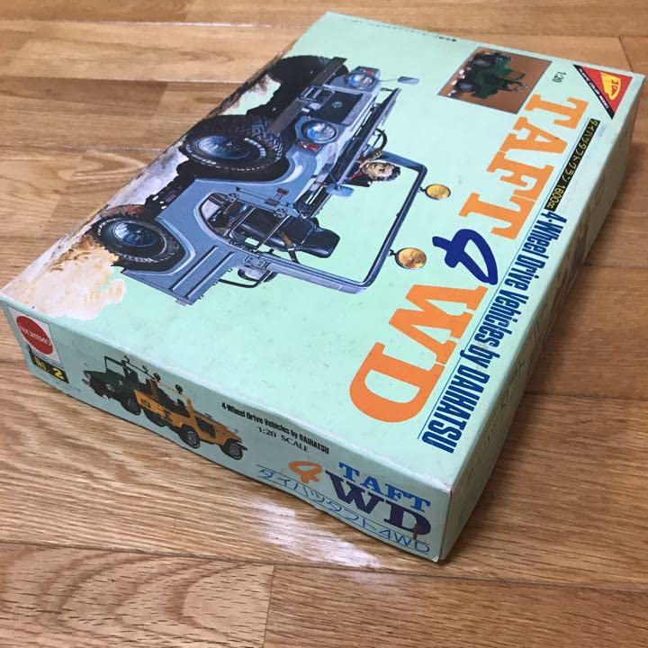 ニチモ／シリーズNo.2「ダイハツ・タフト４WD」1/20スケールプラモ Amazon | ニチモ 1/20 ダイハツタフト4WD 模型 プラモデル